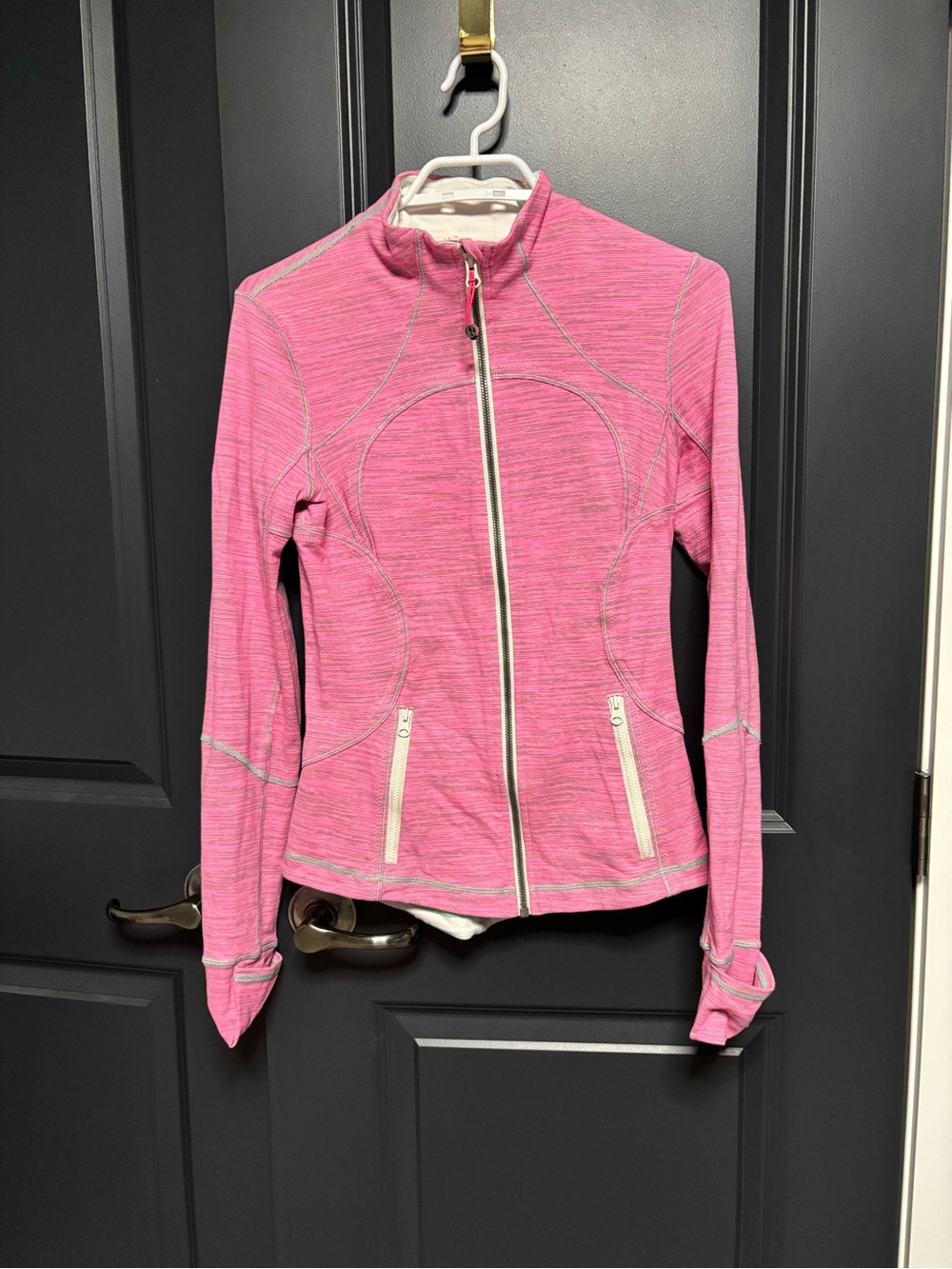lululemon athletica Pink Full-Zip Utility Jacket